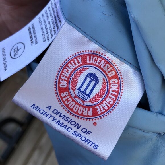 Vintage 1996 Mighty Mac Sports Reversible North Carolina UNC Varsity Jacket - Picture 13 of 15